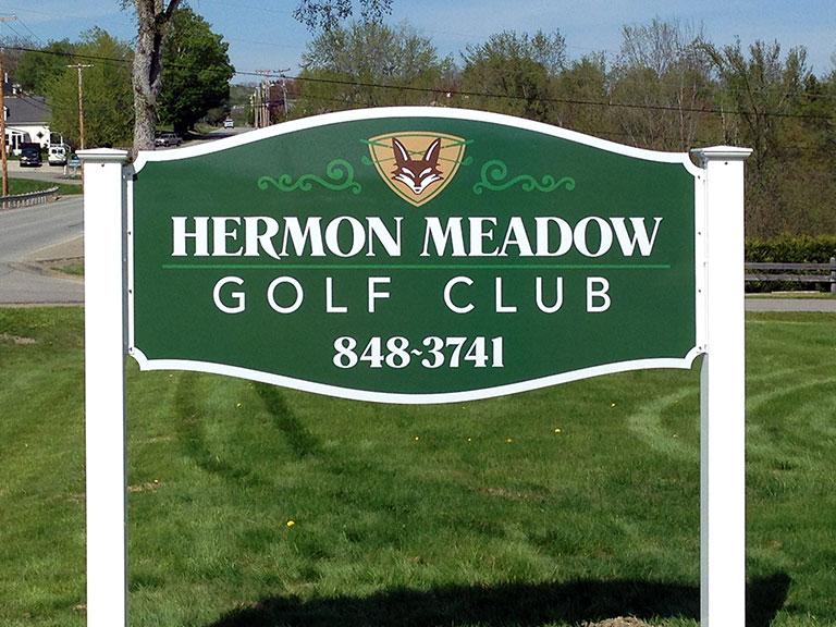 Hermon Meadow Golf Club Par 72, 18 Hole Golf Course Driving Range